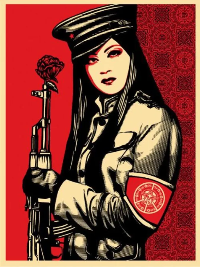Shepard Fairey Peace Guard