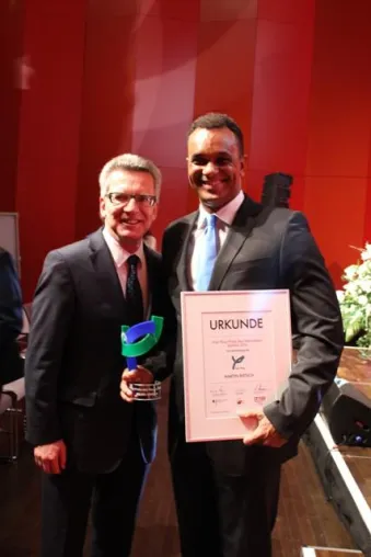 Fair Play Sonderpreis für Martin Rietsch Bild: Fair Play Sonderpreis für Martin Rietsch