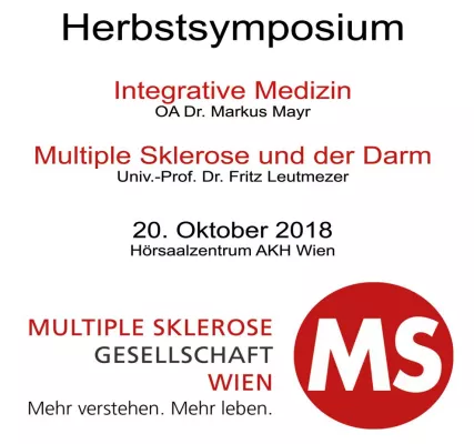 Bild: Multiple Sklerose Herbstsymposium am 20. Oktober 2018, AKH Wien