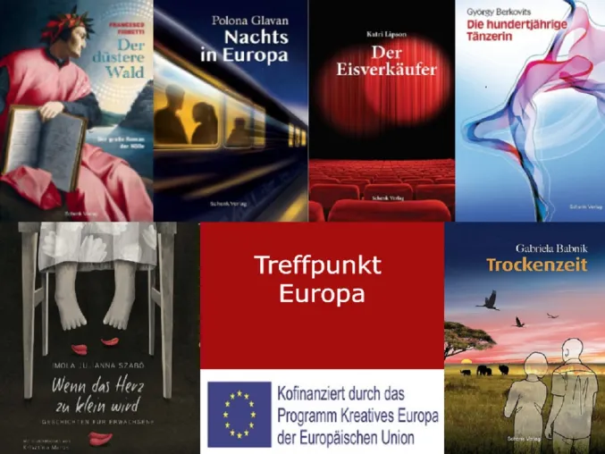 Treffpunkt Europa - Europäische Literatur vom Schenk Verlag Bild: Treffpunkt Europa - Europäische Literatur vom Schenk Verlag