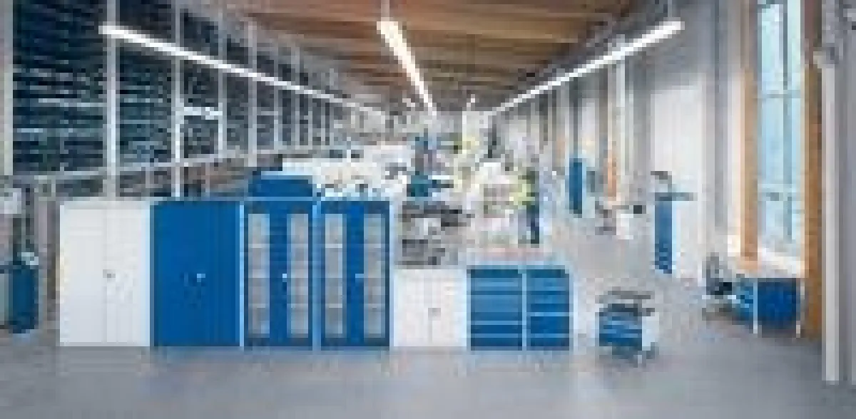 Produktion bei bott in Gaildorf, Werk 2