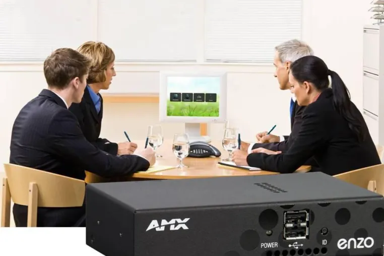 AMX präsentiert auf der Light & Building innovative Lösungen für Konferenzraum, Huddle Space oder Auditorium Bild: AMX präsentiert auf der Light & Building innovative Lösungen für Konferenzraum, Huddle Space oder Auditorium