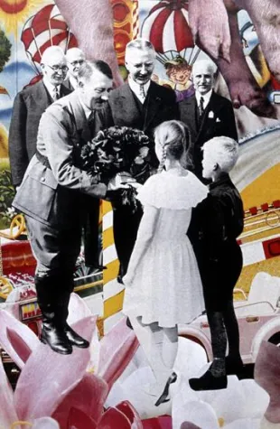 "Gott mit uns": Collage-Ausstellung in Prag verlängert Bild: "Gott mit uns": Collage-Ausstellung in Prag verlängert