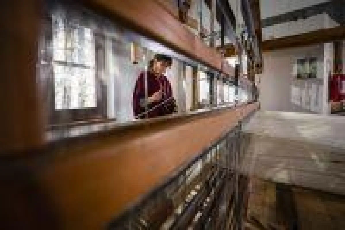 Wollehandwerk Tradition, Valgrisanche, Aostatal, Italien