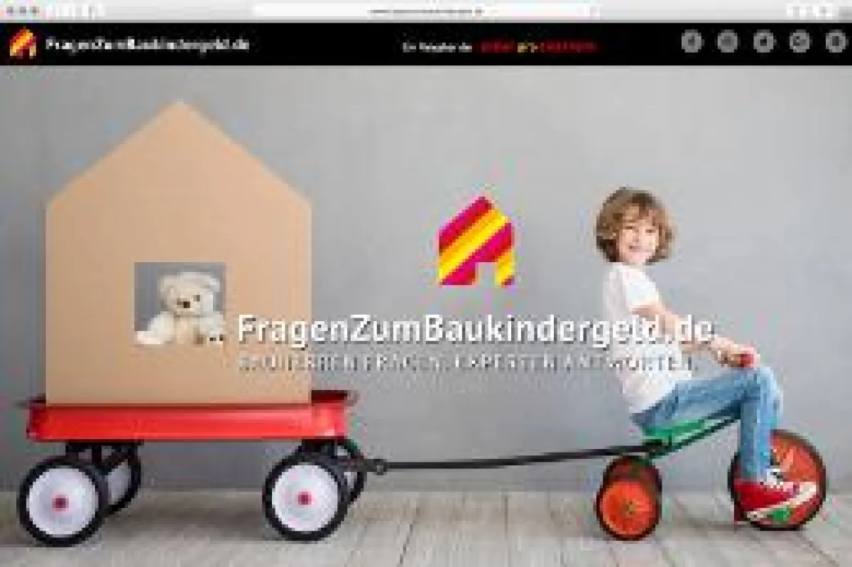 Familien auf dem Weg ins Eigenheim finden auf FragenZumBaukindergeld.de viele nützliche Hinweise