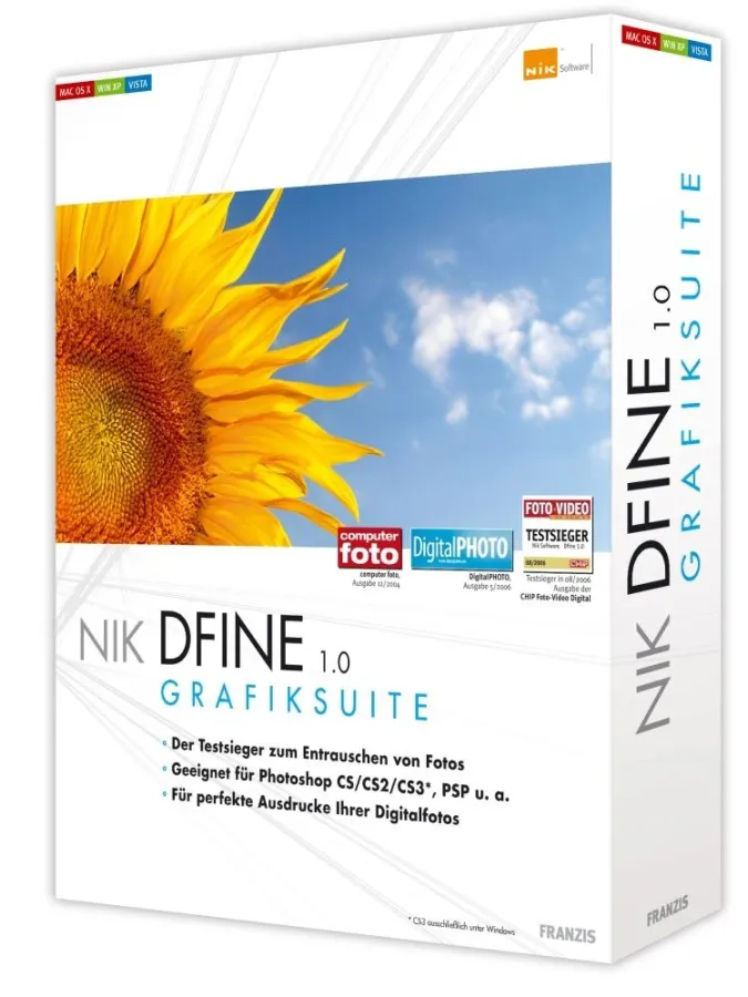 FRANZIS Nik Dfine 1.0 Grafiksuite