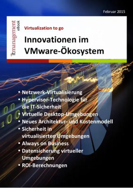 Titelseite eBook „Innovationen im VMware-Ökosystem“