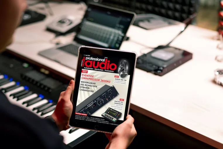 Bild: falkemedia veröffentlicht professional audio 1/24 mit kostenloser Erstauflage