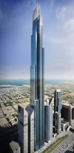 Bild: Burj Azizi – Technische Herausforderungen bei der Planung einer Vertikalen Stadt