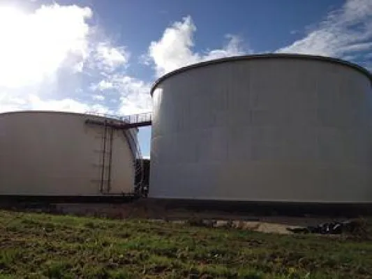 Bild: Ceramic Polymer – neues „Winter-System“: Innenbeschichtung von 2 Großraumbehältern für Calciumchlorid-Lösung