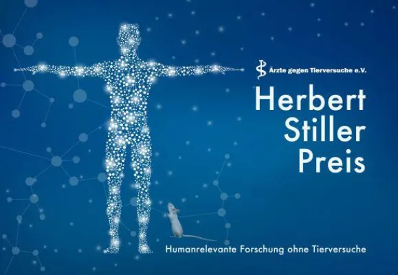 Ausschreibung des Herbert-Stiller-Förderpreises 2019 für humanrelevante Forschung ohne Tierversuche Bild: Ausschreibung des Herbert-Stiller-Förderpreises 2019 für humanrelevante Forschung ohne Tierversuche