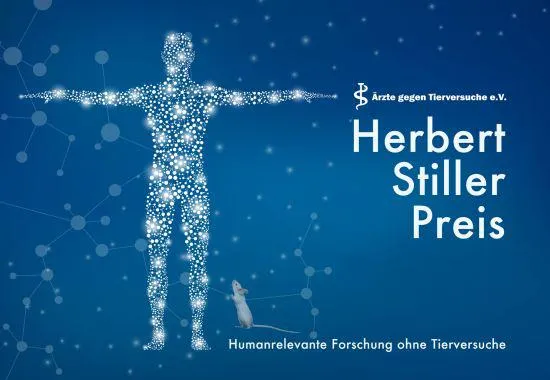 Ausschreibung des Herbert-Stiller-Förderpreises 2019 für humanrelevante Forschung ohne Tierversuche Bild: Ausschreibung des Herbert-Stiller-Förderpreises 2019 für humanrelevante Forschung ohne Tierversuche