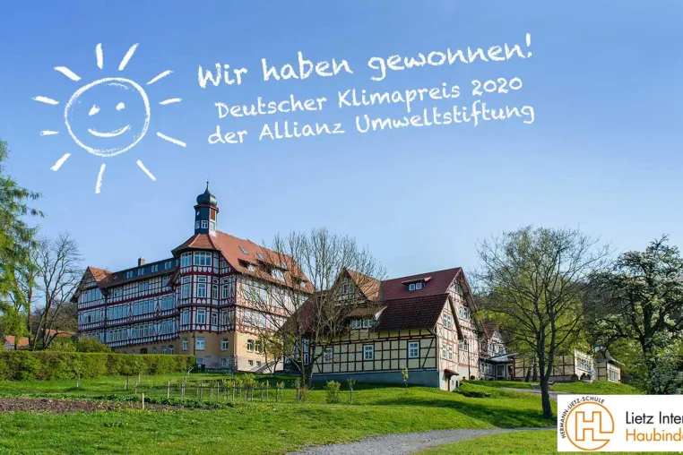 Bild: Hermann-Lietz-Schule Haubinda gewinnt Deutschen Klimapreis der Allianz Umweltstiftung