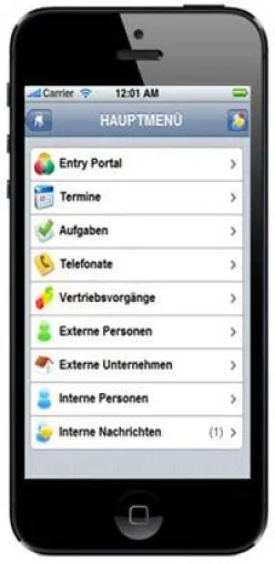 Bild: affinis Makler-CRM ab sofort auch via Web Client verfügbar