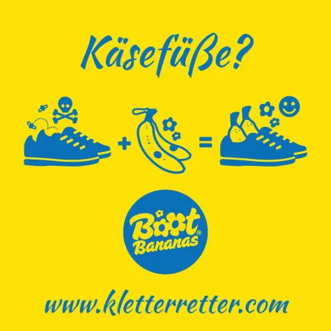 Bild: Boot Bananas: Angenehm riechende und Feuchtigkeit absorbierende Schuherfrischer