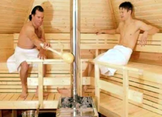 Bild: Mit Entspannung in der eigenen Saunahütte zu einem gesünderen Leben