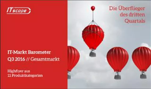 Bild: Channel-Trends für Weihnachten: VR Grafik, Multicore-CPUs und neue Smartphones. ITscope Marktbarometer Q3/16