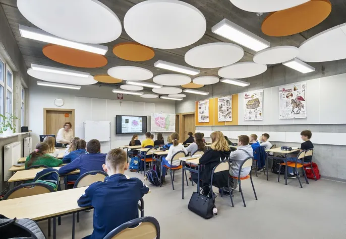 Schallschlucker für den Klassenraum Bild: Schallschlucker für den Klassenraum