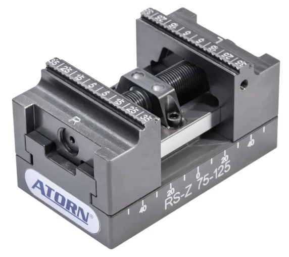 Bild: ATORN Zentrischspanner RS-Z – vibrationsfreier Halt auch für auskragende Werkstücke