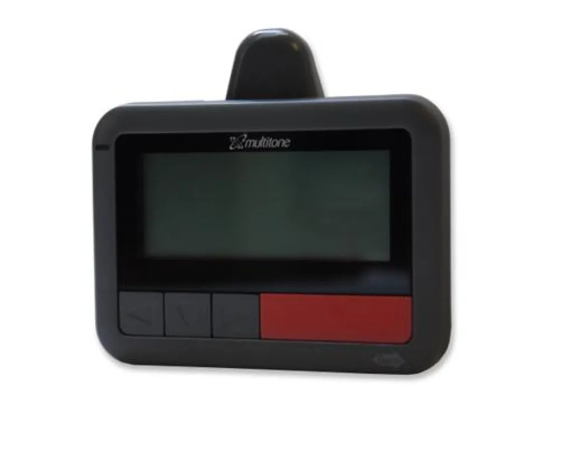 EkoSecure Notsignalgeber mit Displaym, Totmannalarm und Reißleine für Panikalarm