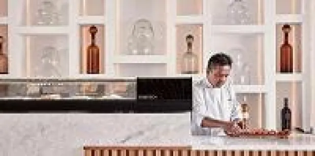 Bild: Moderne Greek Gourmet Cuisine auf Mykonos Kulinarik-Reise durch das Myconian Ambassador, Korali und Utopia