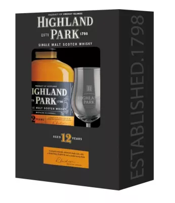 Bild: Für das stilvolle Whisky-Tasting zu Hause – Highland Park mit limitiertem Original Nosing-Glas