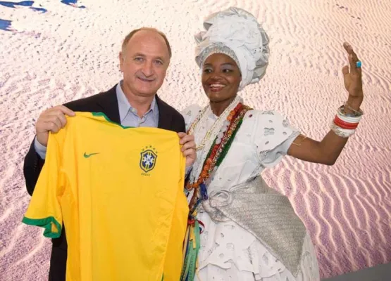 Bild: Luiz Felipe Scolari prominente Verstärkung für Embraturs Mannschaft auf WTM 2008