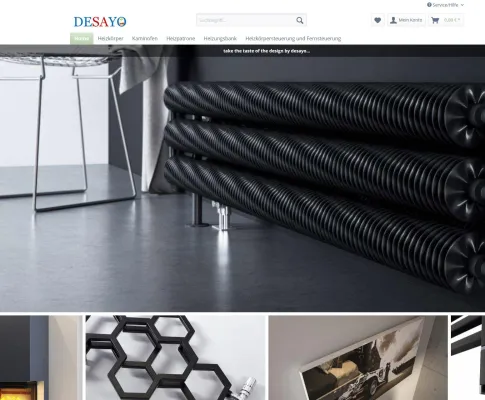 Bild: www.desayo.de – gibt die neuentwickelte Version 3.1 des Shops frei