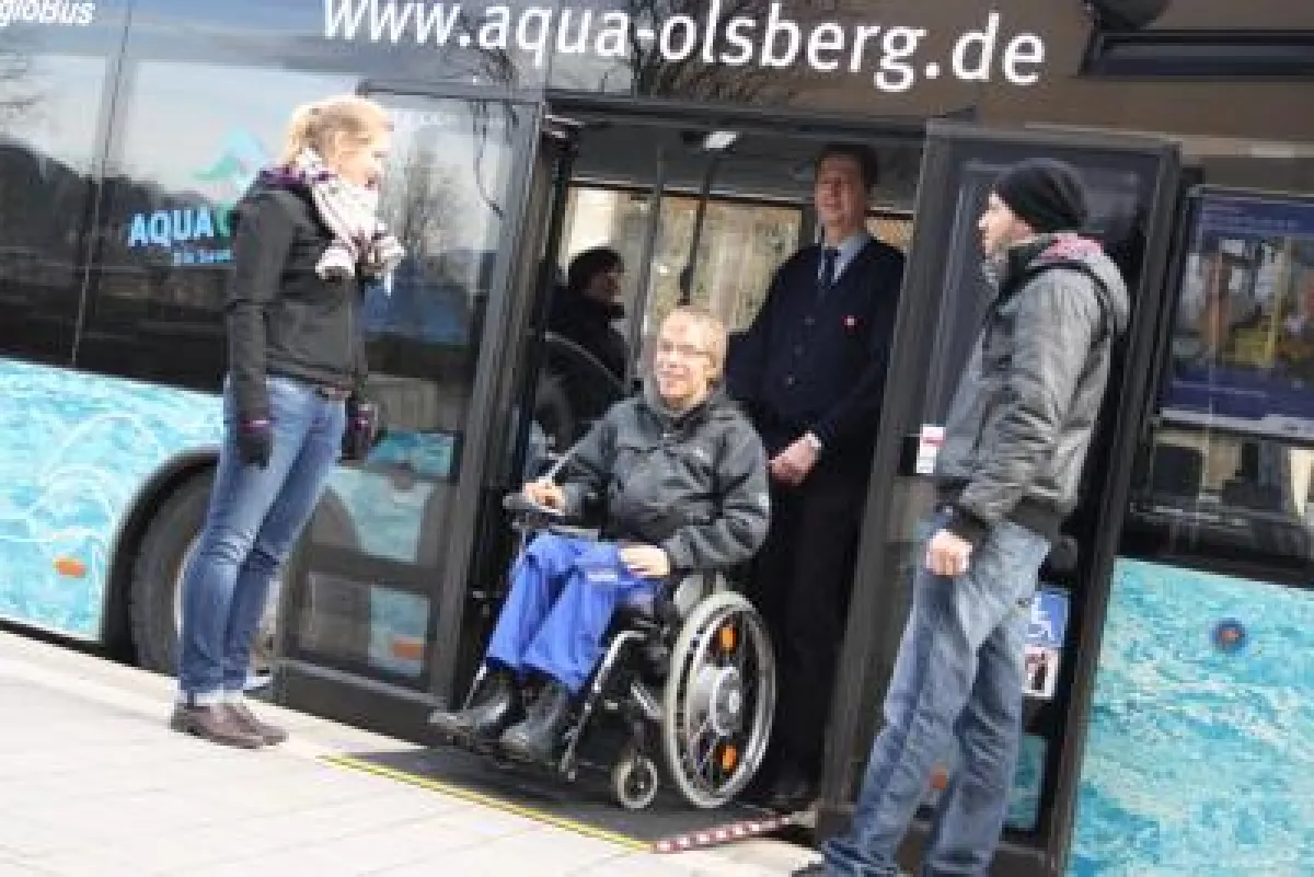 Timo Grack fährt mit dem Bus von Olsberg nach Lippstadt. „Die Menschen sind hilfsbereit