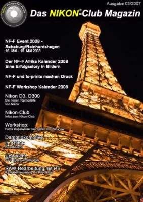 Bild: Nikon-Club Magazin Ausgabe 03 - erscheint am 05. Dezember 2007