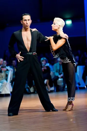 Michael Malitowski und Joanna Leunis beim Euro Dance Festival 2012 Bild: Michael Malitowski und Joanna Leunis beim Euro Dance Festival 2012