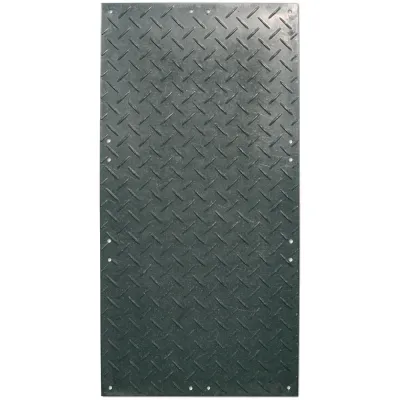 Bild: Aktiver Bodenschutz mit der s:tek 48 Hochleistungs-Bodenschutzplatte auf der Hallig Oland