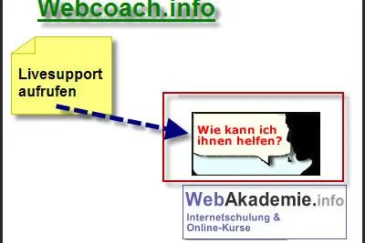 Bild: Mergen.biz jetzt mit Livesupport für Seminarteilnehmer und Kunden