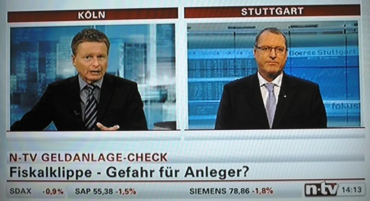Reimund Brichta (n-tv), Andreas Glogger (Glogger & Rogg Vermögensverwaltung)