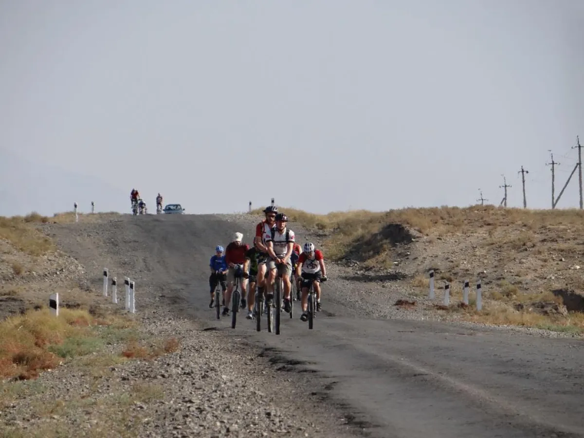 Go East Reisen Mitarbeiterin Christina Grupe in Kirgistan