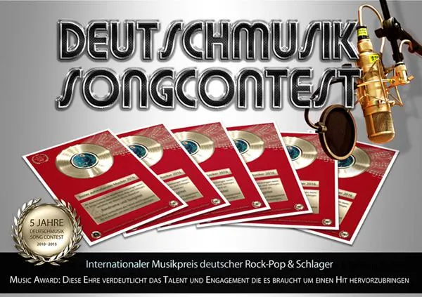 Deutschmusik Song Contest sucht Musikhoffnungen für 2016 Bild: Deutschmusik Song Contest sucht Musikhoffnungen für 2016