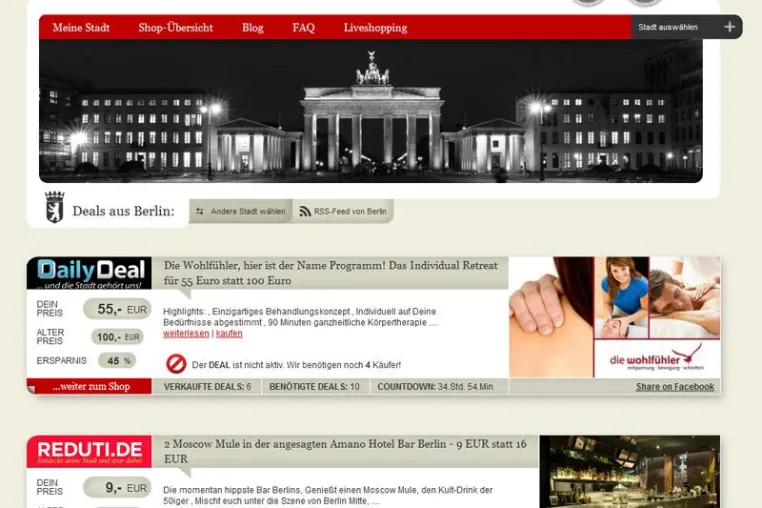 Bild: Couponteria.de bekommt neues Zuhause / Liveshopping-Aktuell übernimmt Deutschlands erste Groupon-Übersicht