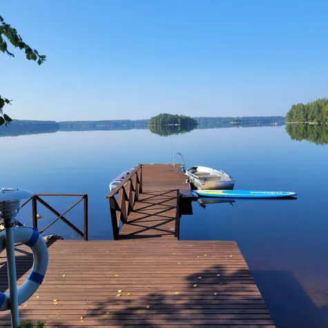Bild: Lomaaurinko - das Ferienhäuschen am See baldmöglichst buchen