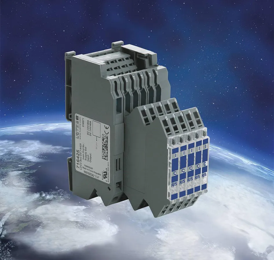 LÜTZE LOCC-Box-Lastüberwachung für 48V Stromkreise in 5-kanaliger Ausführung mit Einspeiseset
