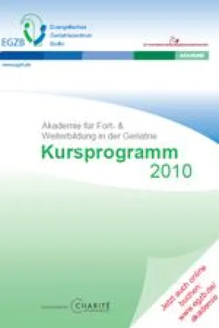 Bild: Das neue Programm der EGZB-Akademie ist da