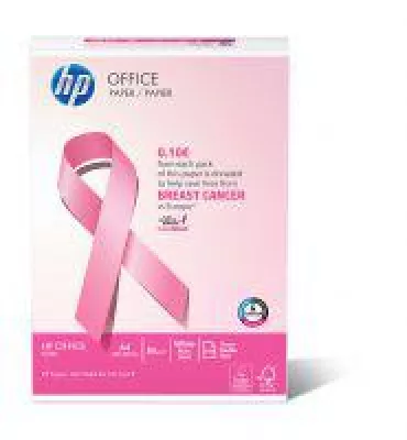 Bild: International Paper unterstützt mit pinkfarbenen HP Office Ries-Verpackungen Kampf gegen Brustkrebs