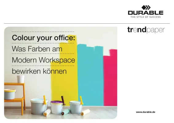 Bild: DURABLE Trendpaper: Colour your office
