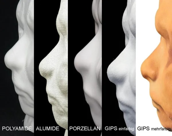 Bild: 3D-Portrait vom ungeborenen Baby jetzt aus 5 verschiedenen Materialien