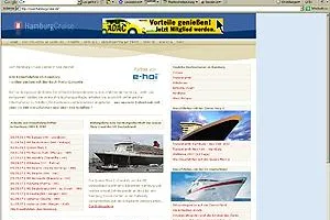 Bild: Hamburgcruise.de - Erstes Kreuzfahrtportal für Hamburg wird auf die Reise geschickt