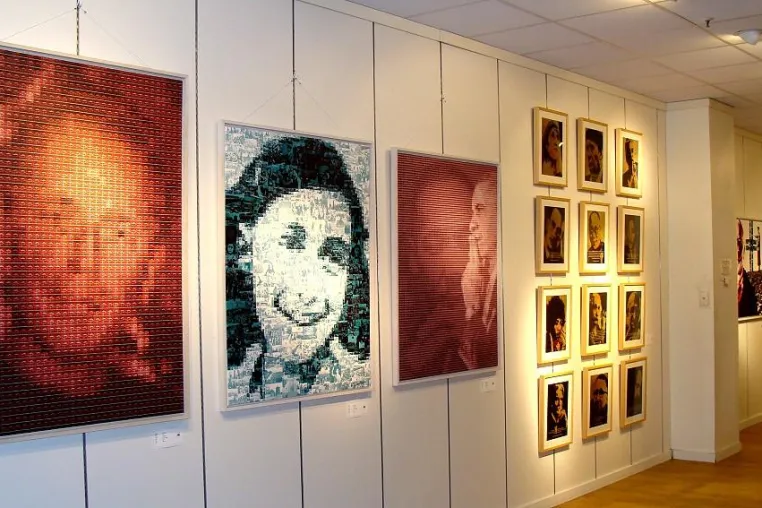 Bild: Kunst kontra Kinderhandel - Ausstellungen des Künstlers Theo Hues in Ludwigshafen und Baden-Baden