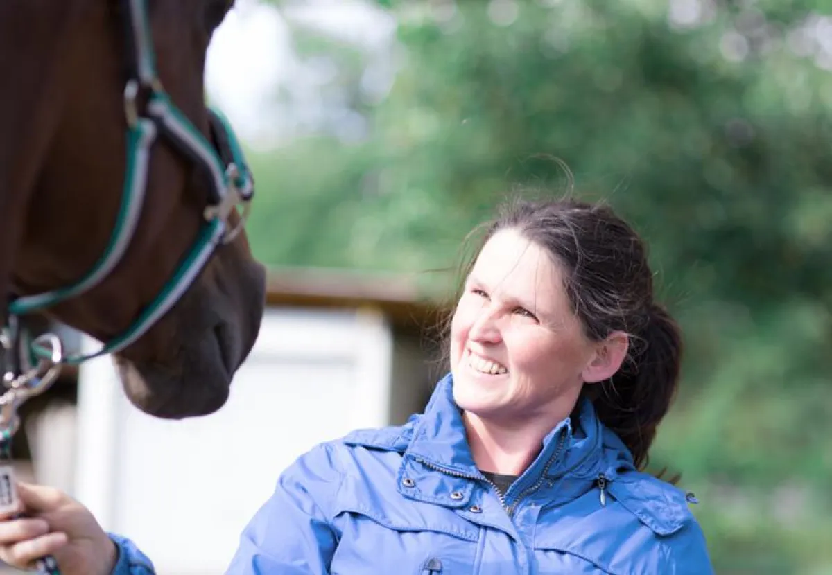 Jutta Einhaus und Co-Trainerin
