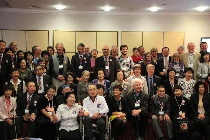 Bild: Deutsch-Japanisches Aphasie-Freundschaftstreffen in Frankfurt