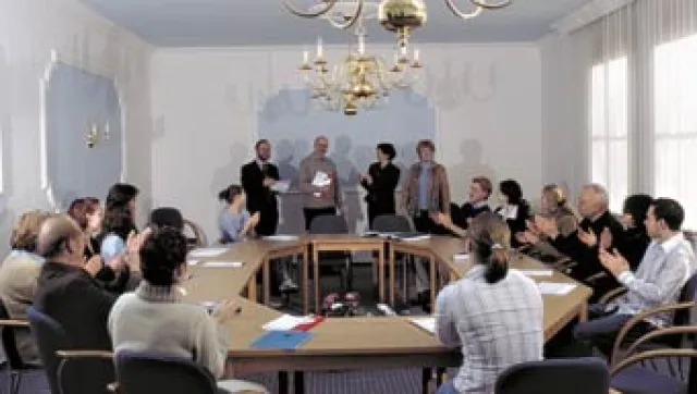 Bild: Gutes Zeugnis als Eintrittskarte?