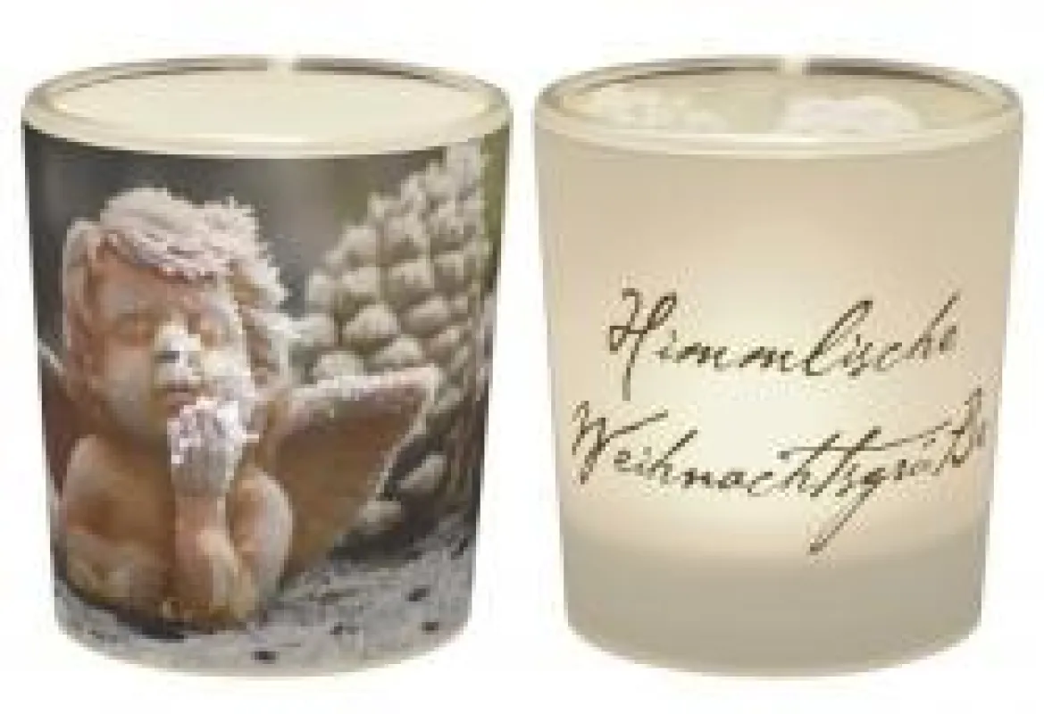 Stil-inside: Ein Licht für Dich;) Windlicht himmlische Weihnachtsgrüße