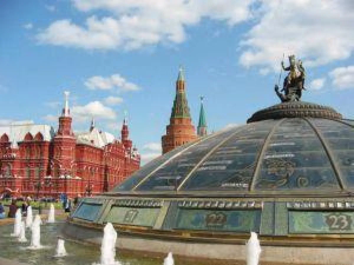 BU: Innenstadt von Moskau, Foto: Wikinger Reisen. Abdruck honorarfrei, bitte nur mit Quellenangabe. Foto senden wir gern in hoher Auflösung zu. Bitte per Mail bei der Pressestelle anfordern.